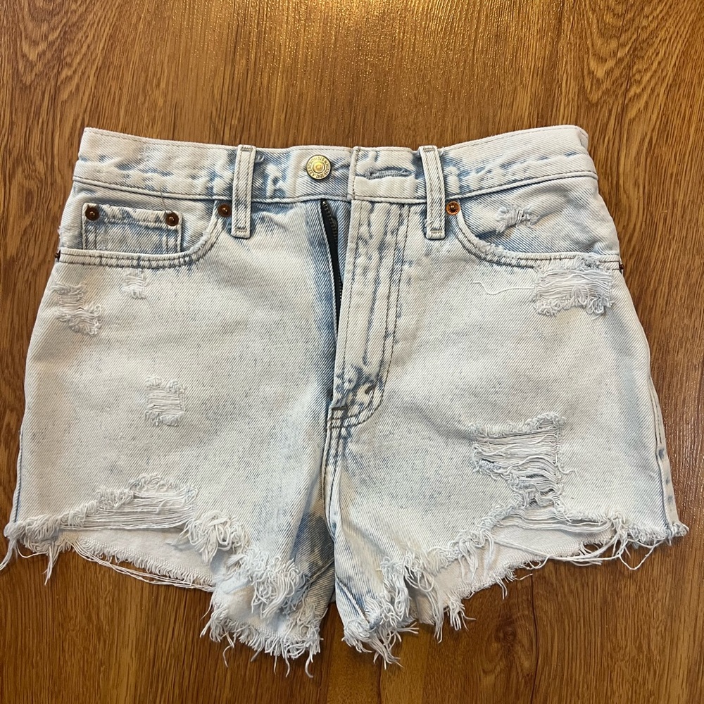 Abercrombie jean shorts